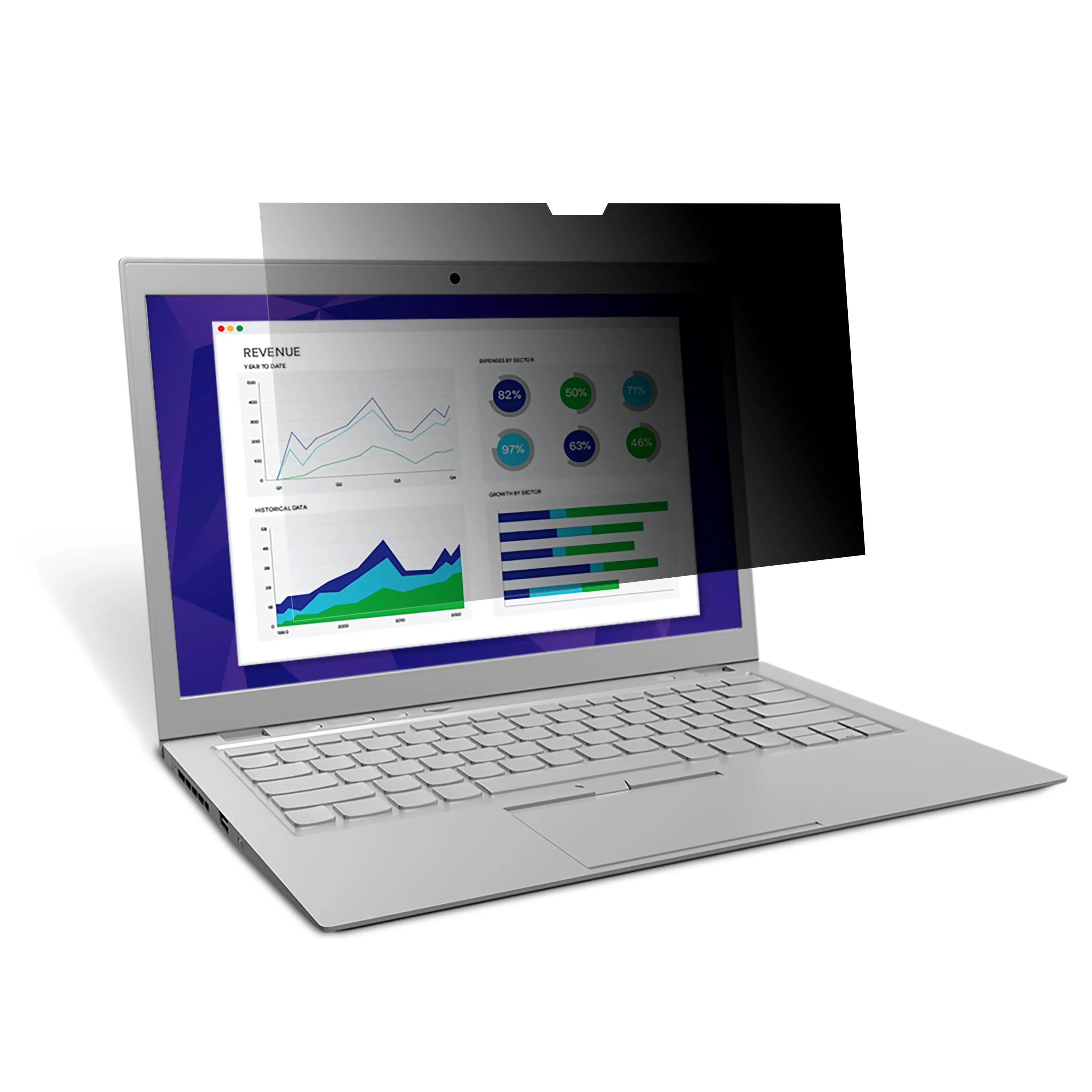 3M PF125W9E 12.5in Touch Laptop Privacy Filter