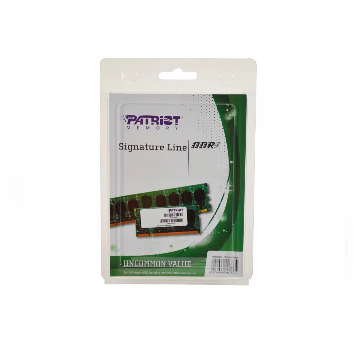 Patriot Signature SO-DIMM 4GB (1 x 4GB) DDR3 1600 MHz, CL11 - memory