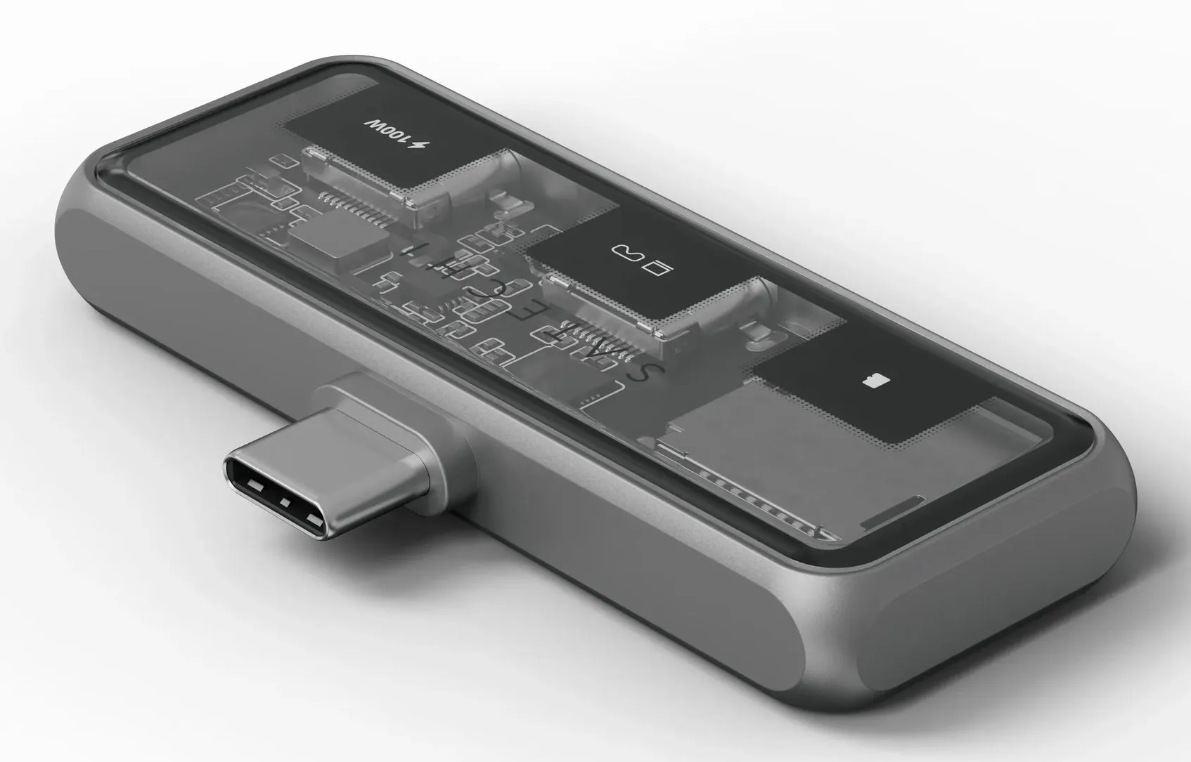 Satechi Mobile XR Hub with microSD - Space Grey
