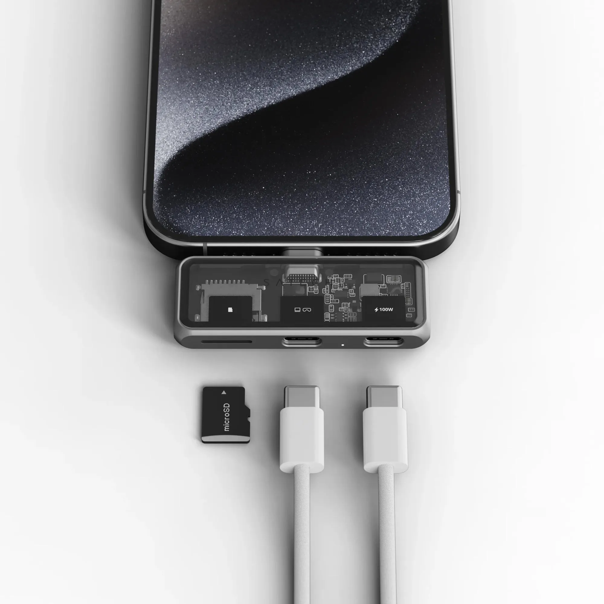 Satechi Mobile XR Hub with microSD - Space Grey