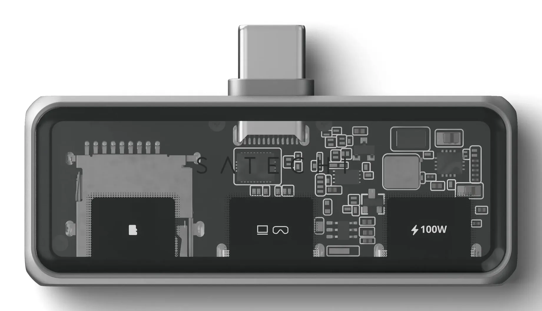 Satechi Mobile XR Hub with microSD - Space Grey
