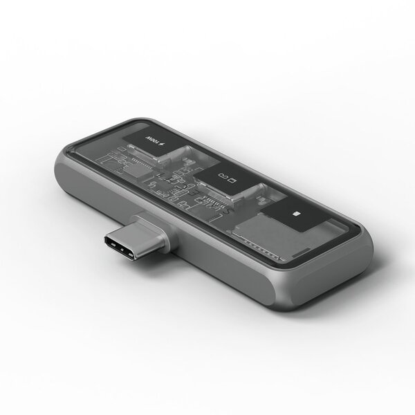 Satechi Mobile XR Hub with microSD - Space Grey