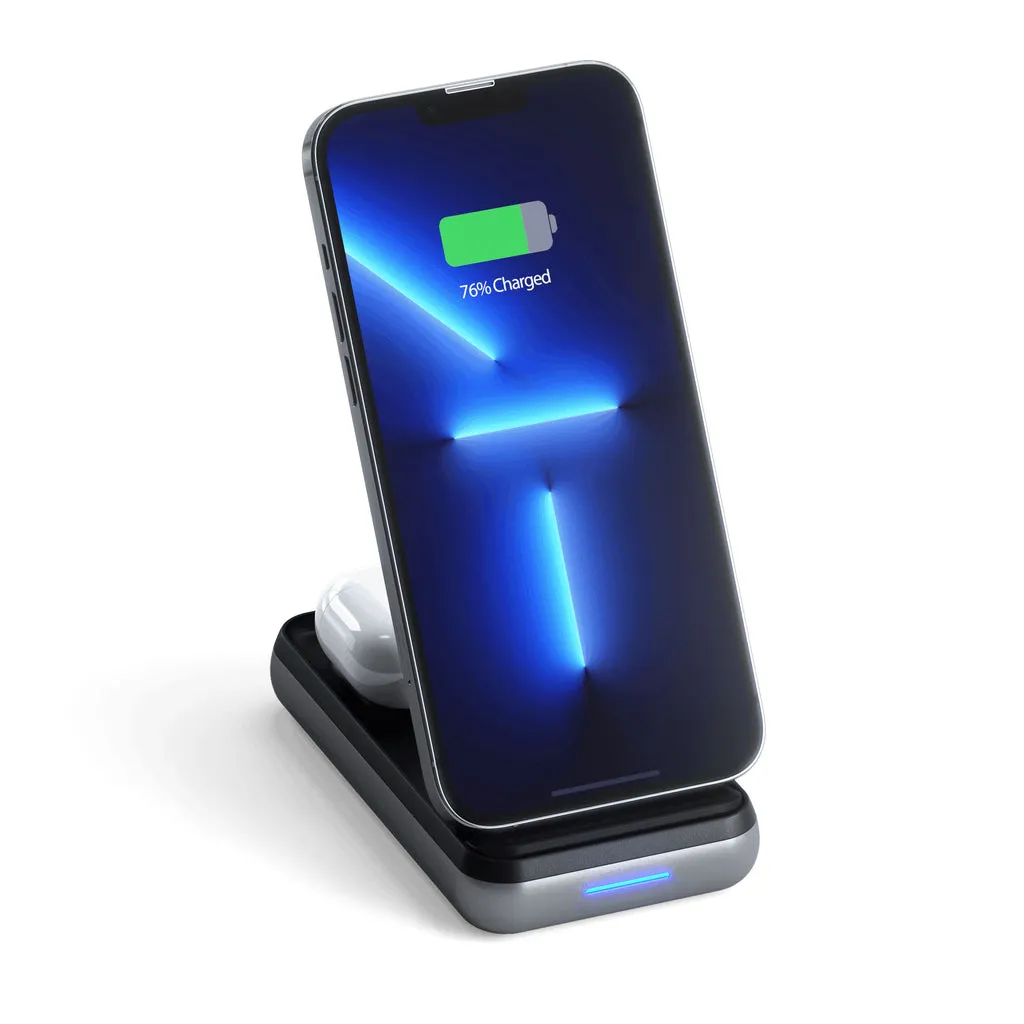 Satechi Duo Wireless Charger Stand - Maksimoi latauksen tehokkuus