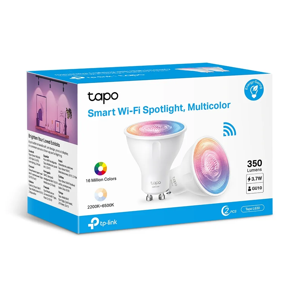 TP-Link Tapo L630 Smart Wi-Fi - spotlight, multicolor, 2 pcs
