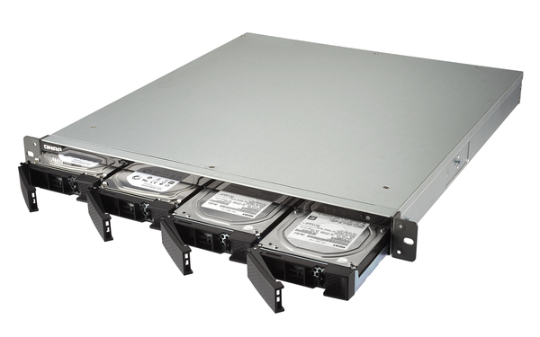 QNAP TS-453BU-8G 4-Bay NAS Intel Celeron Apollo Lake J3455 quad-core 1.5GHz (up to 2.3GHz) 8GB DDR3L SODIMM RAM ( 2x4GB max 8GB tota