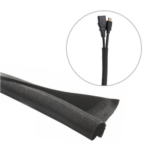 Flexible cablesock &oslash;25mm black