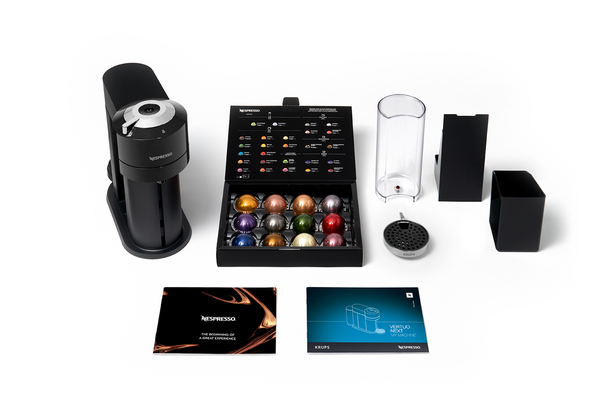 Krups Nespresso Vertuo Next - capsule coffee maker, black