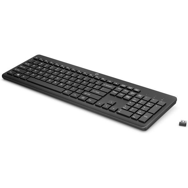 HP 230 Wireless Keyboard, Black - Nordic (Consumer)