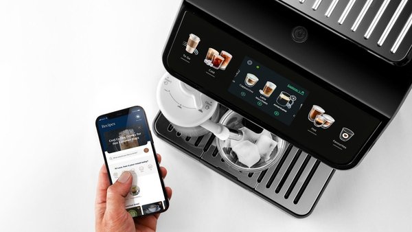 Delonghi Eletta Explore ECAM 450.55.S - espressomaskin, helautomatisk, Svart, Silver