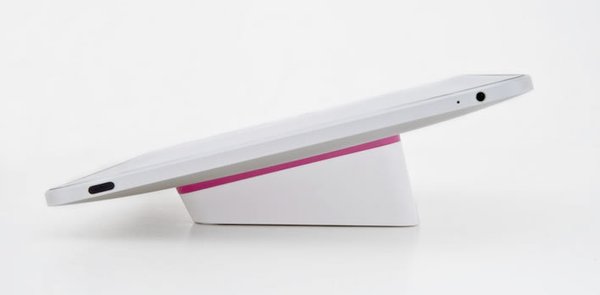 Bluelounge Nest - Elegant st&auml;ll f&ouml;r ALLA surfplattor med plats f&ouml;r sm&aring;prylar