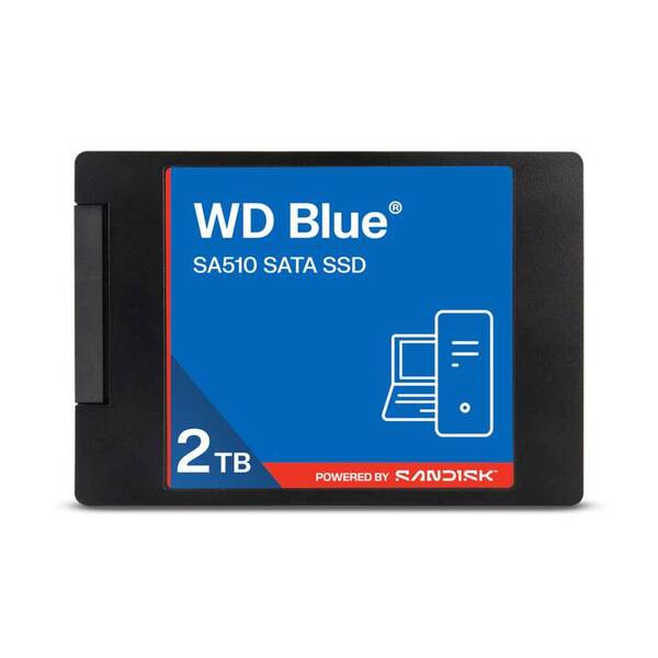 SanDisk WD Blue SA510 2 TB 2,5 tuuman SATA SSD