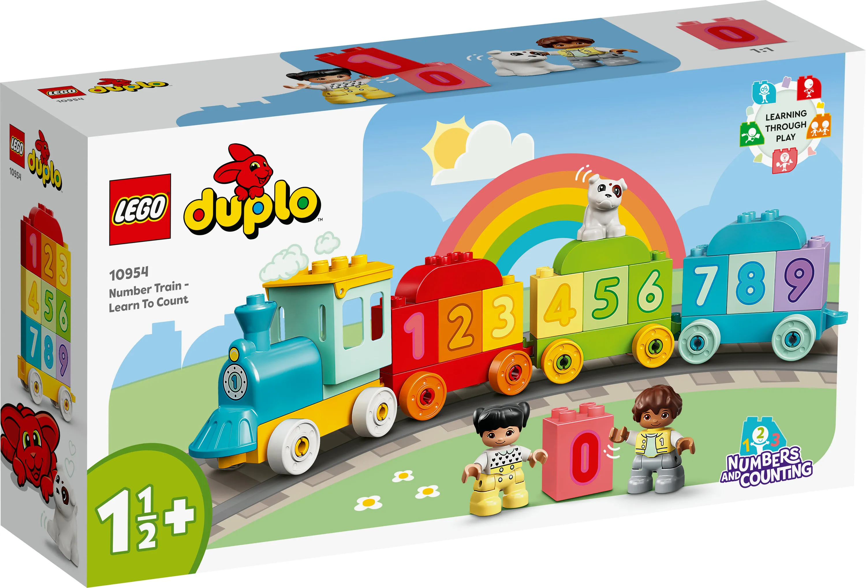 Lego Duplo Numerojuna &ndash; opi laskemaan 10954