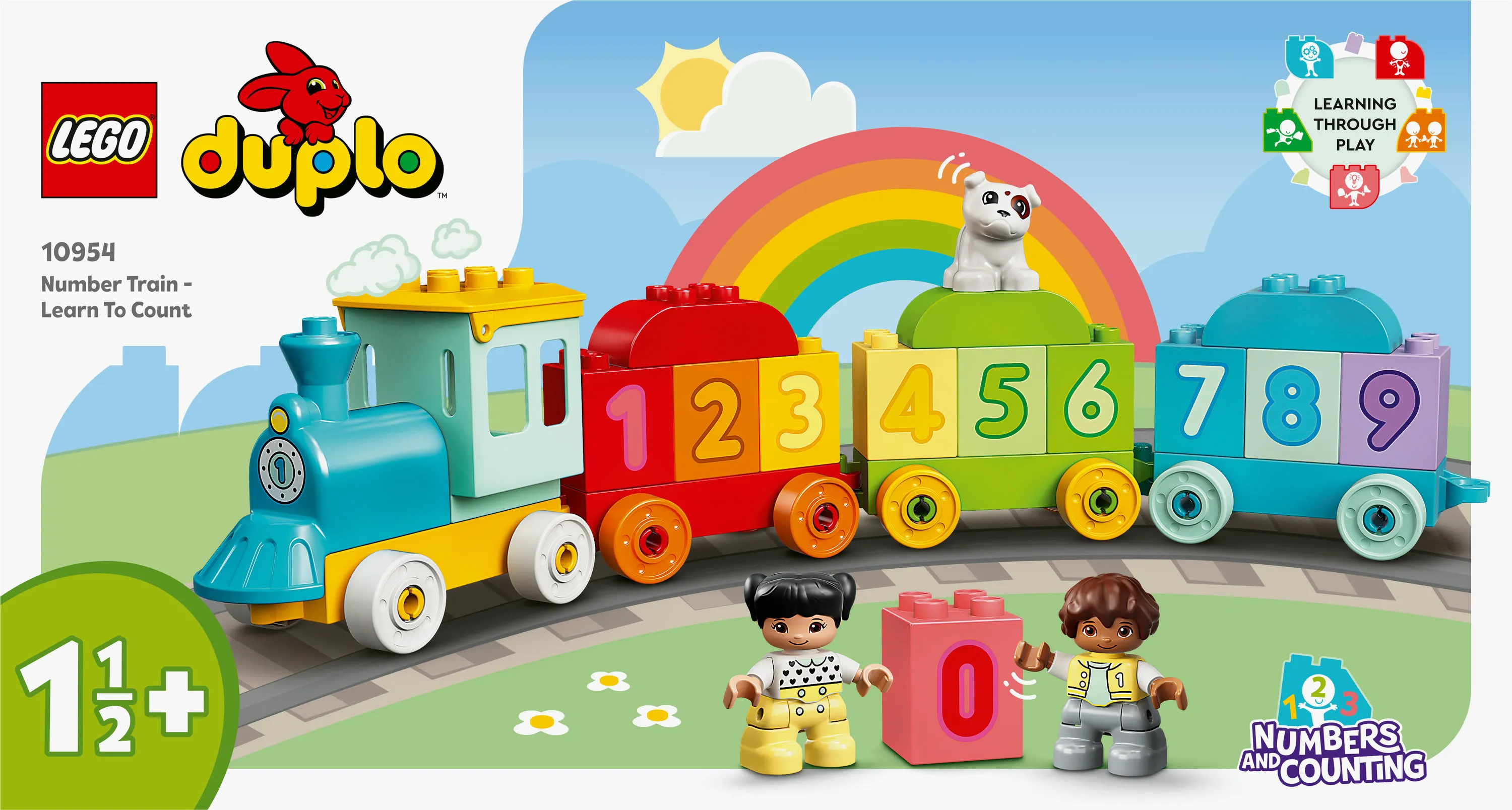 Lego Duplo Numerojuna &ndash; opi laskemaan 10954