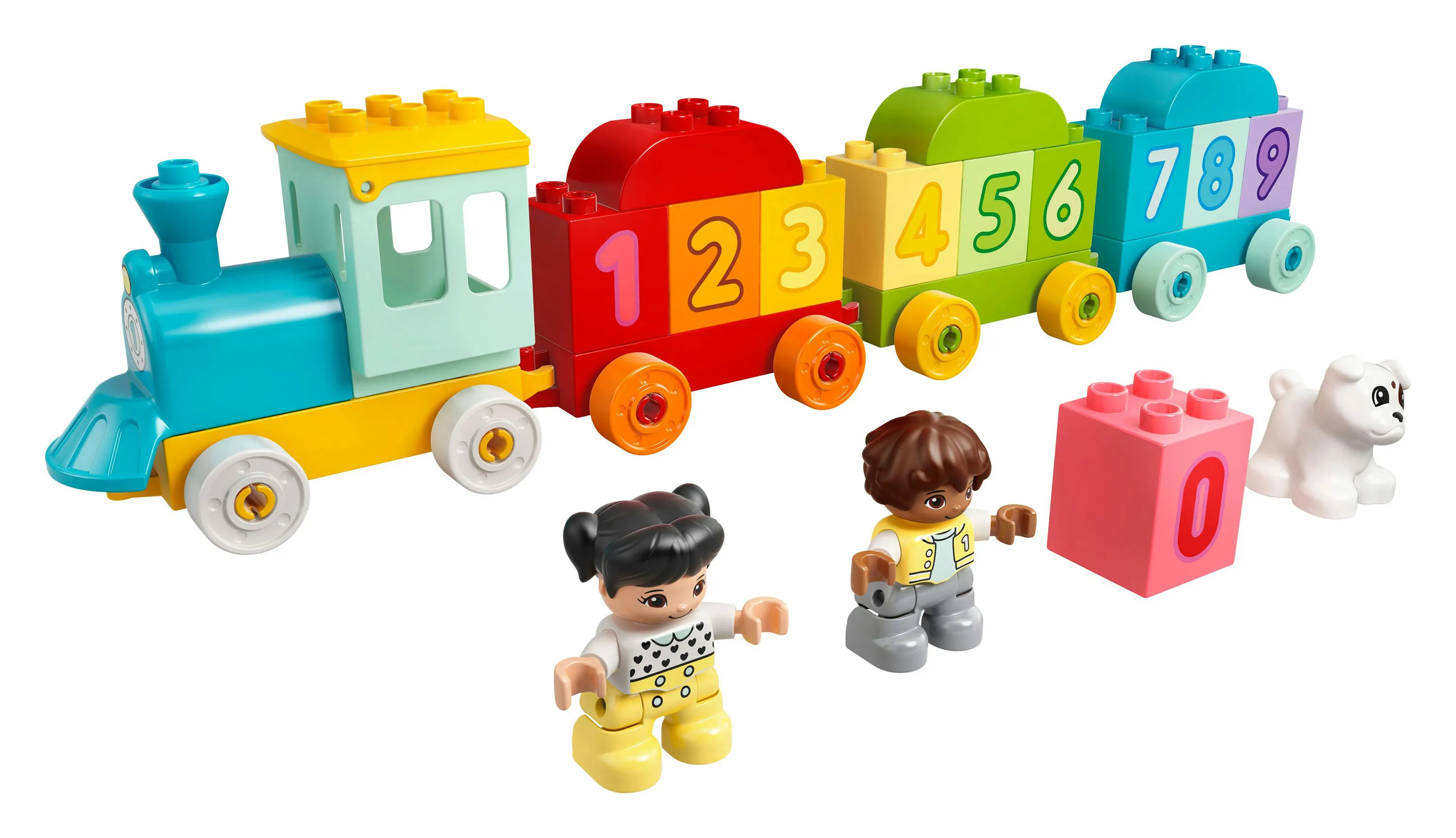 Lego Duplo Numerojuna &ndash; opi laskemaan 10954