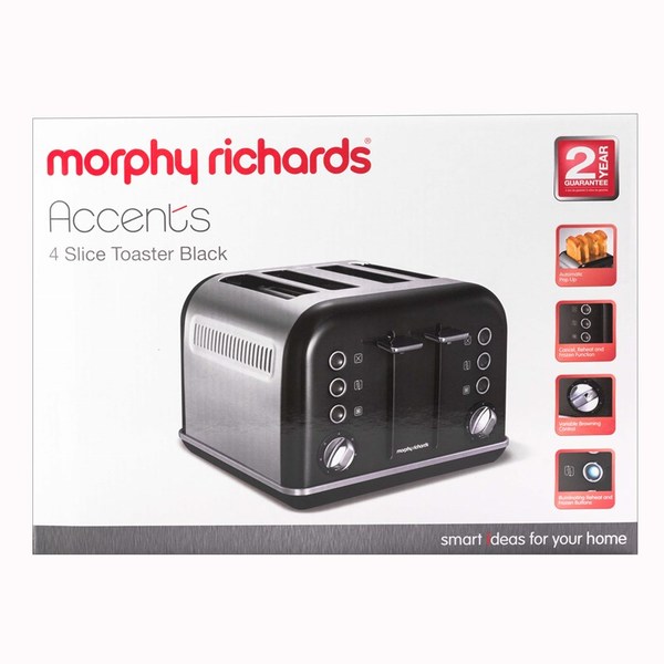 MORPHY RICHARDS Leiv&auml;npaahdin Accent Musta