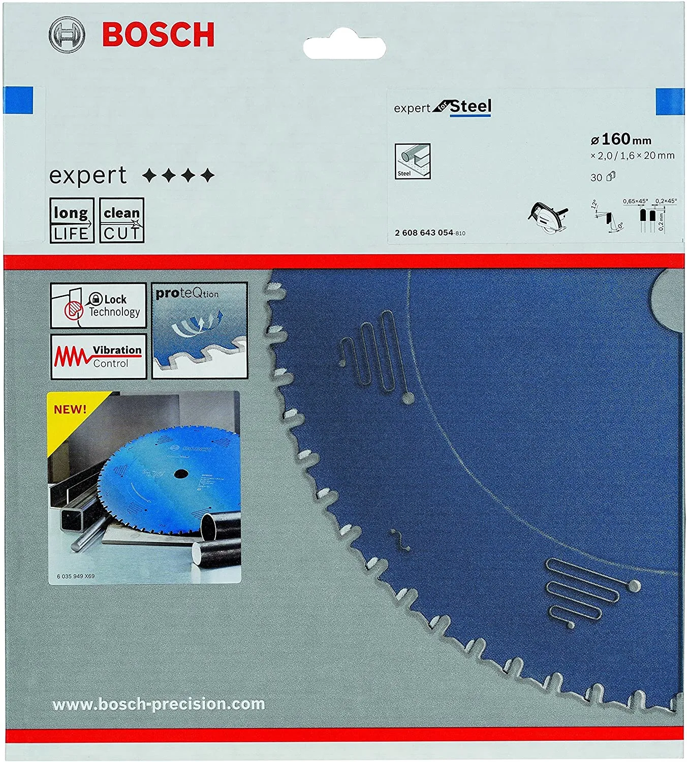 Bosch Expert for Steel circular saw blade