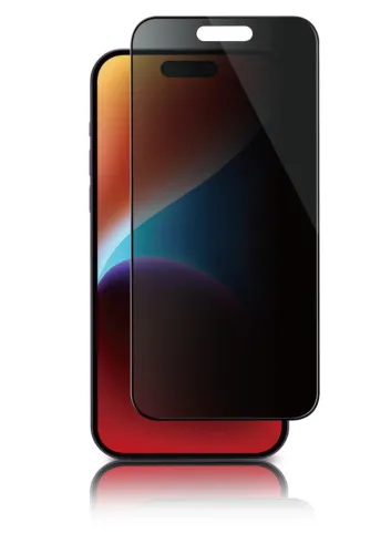 Panzer Full-Fit Privacy Glass, iPhone 15 Pro - skärmskydd