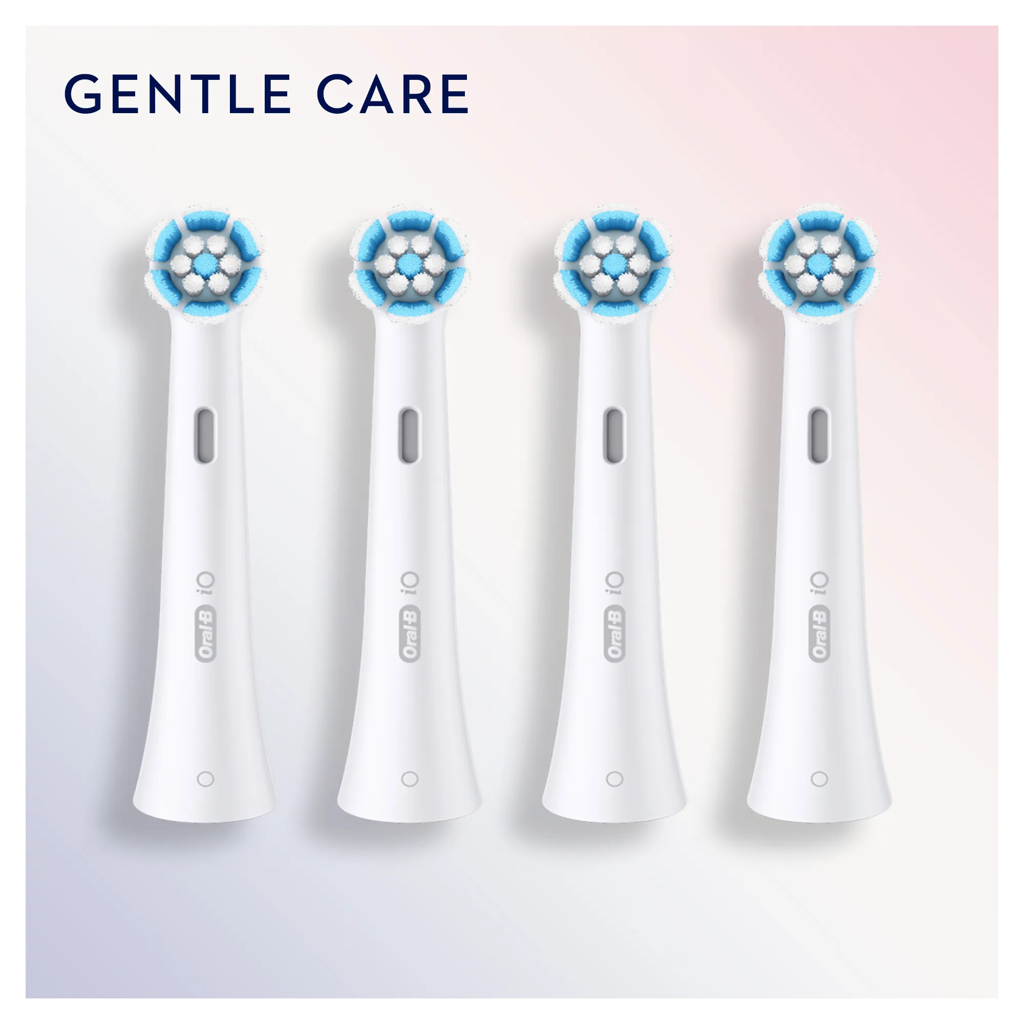 Oral-B iO Gentle Care - borsthuvuden, 4 st