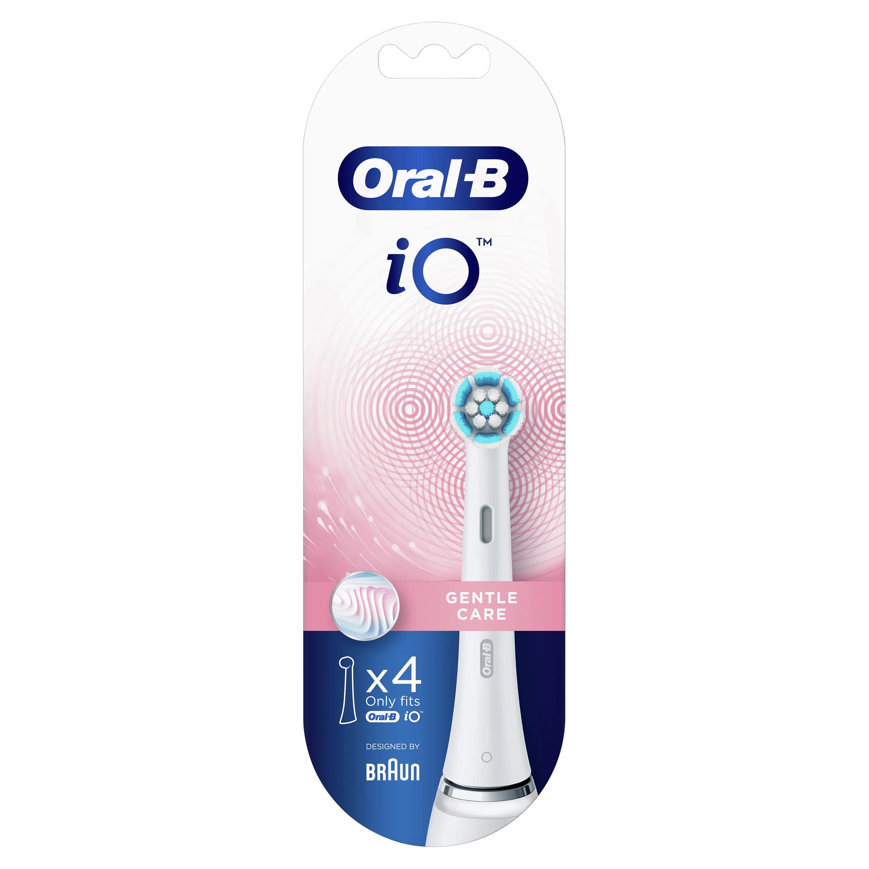Oral-B iO Gentle Care - brush head, 4pcs