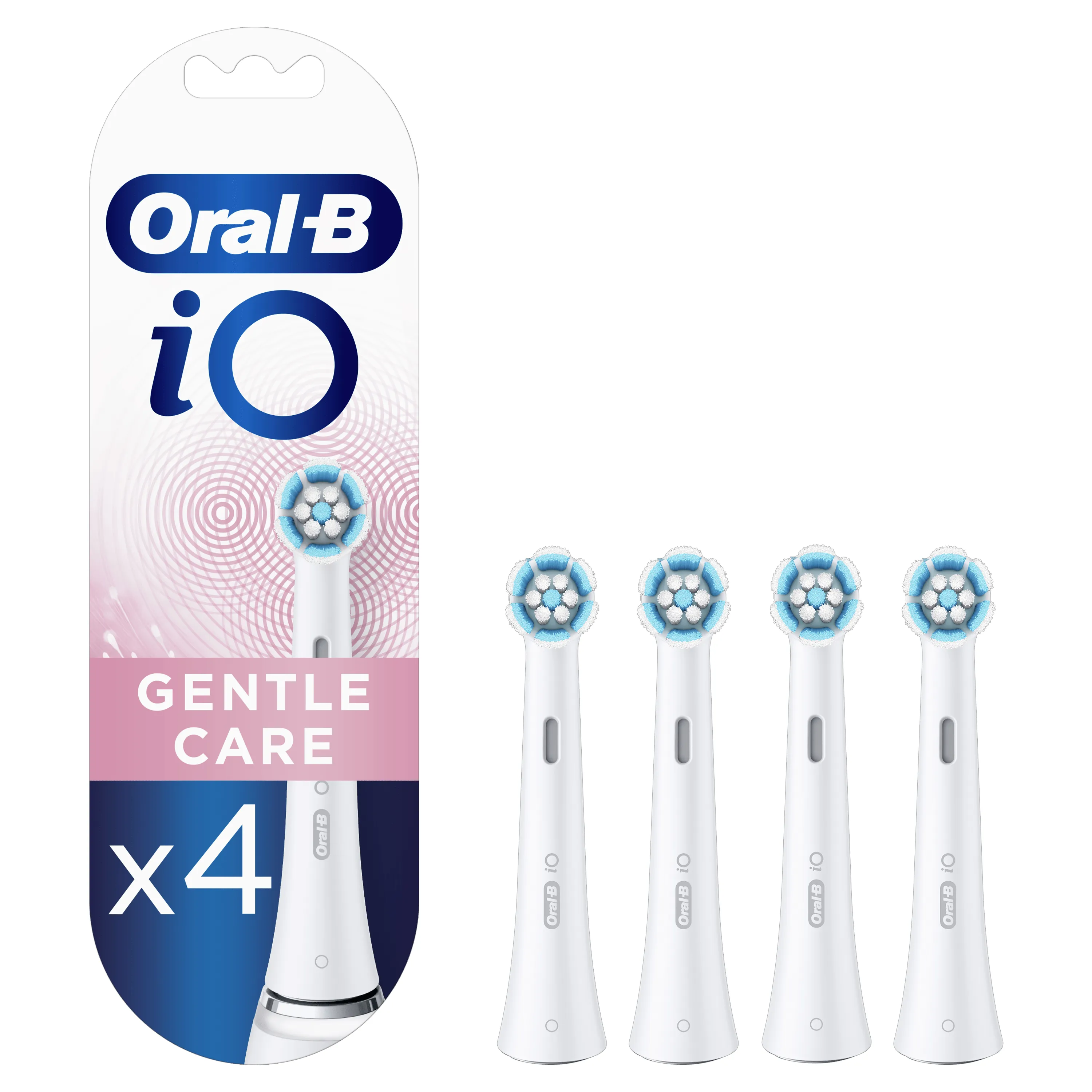 Oral-B iO Gentle Care - brush head, 4pcs