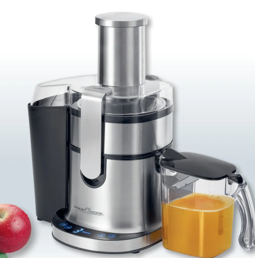 PROFICOOK PC-AE 1156 Mehulinko 800 W Musta/Ruostumaton teräs