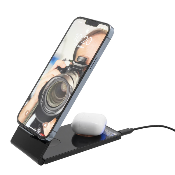 Wireless charger UltiMag TrioFold Lucid, 15 W