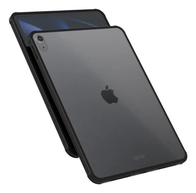 Epico Hero Case for Apple iPad Pro 12,9&quot; (2018/2020/2021/2022) / iPad Air 13&quot; (M4) - transparent/black