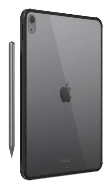 Epico Hero Case for Apple iPad Pro 12,9&quot; (2018/2020/2021/2022) / iPad Air 13&quot; (M4) - transparent/black