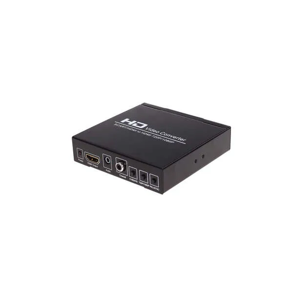 NORTH SCART+HDMI to HDMI HD Converter and Switch Black