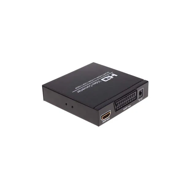 NORTH SCART+HDMI to HDMI HD Converter and Switch Black