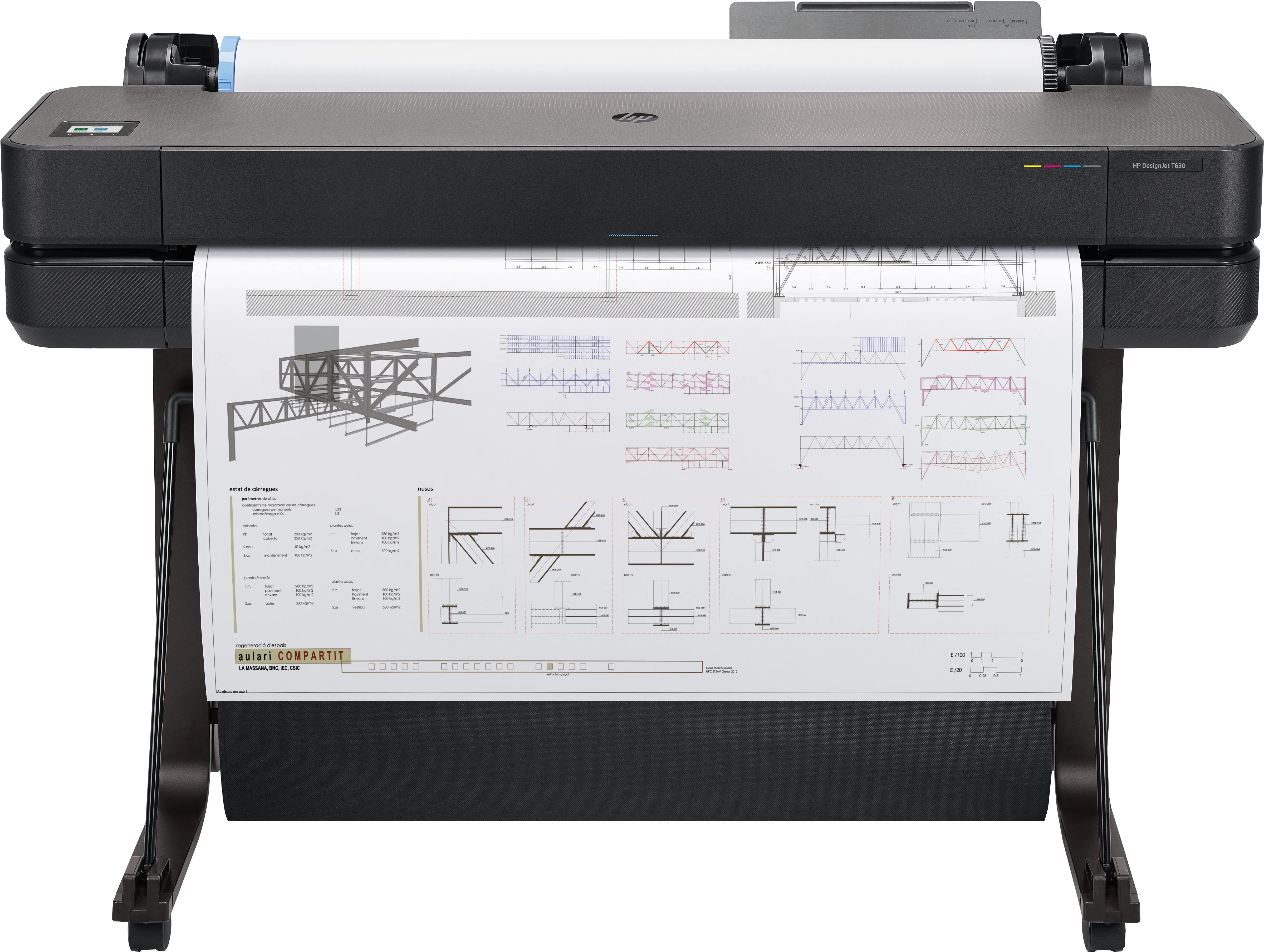HP DesignJet T630 36-in Printer