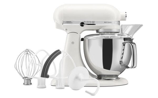 KitchenAid Artisan 5KSM175PSEPL Stand Mixer, 4.8 L, 300 W, Porcelain White