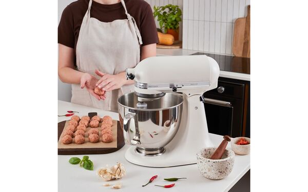 KitchenAid Artisan 5KSM175PSEPL Stand Mixer, 4.8 L, 300 W, Porcelain White