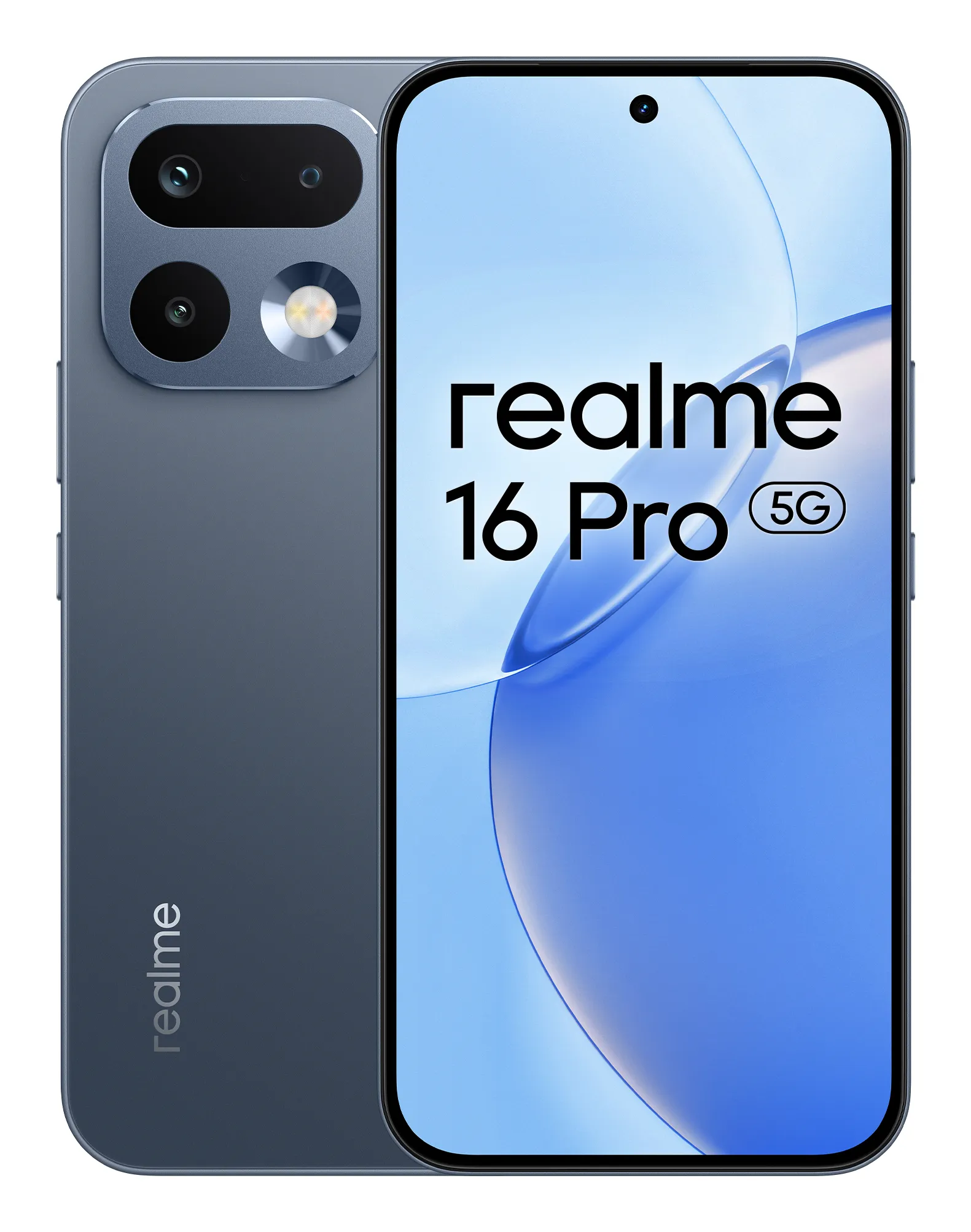 Realme 16 Pro 5G 8/256 Gt -puhelin, Pebble Grey