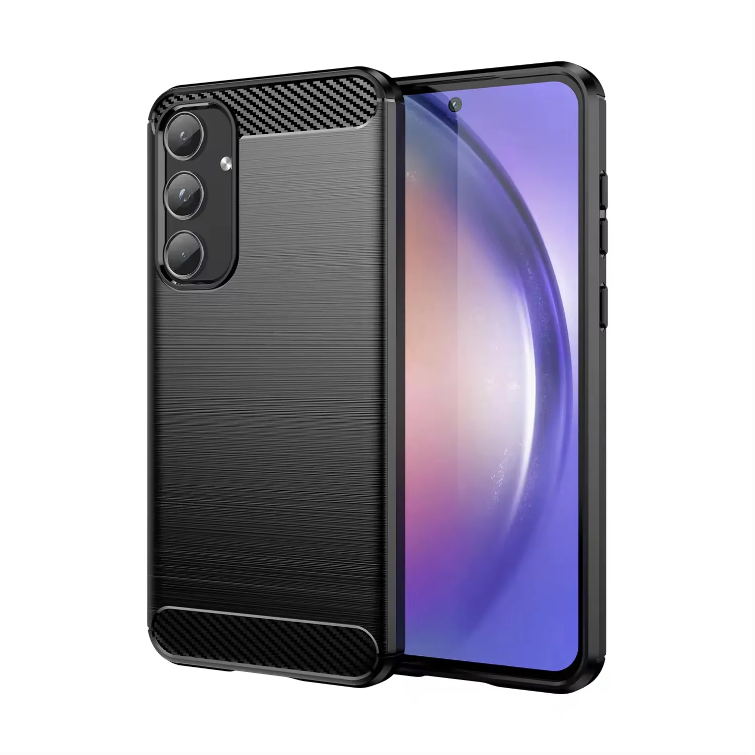 Insmat Carbon &amp; Steel Galaxy A55 5G - case