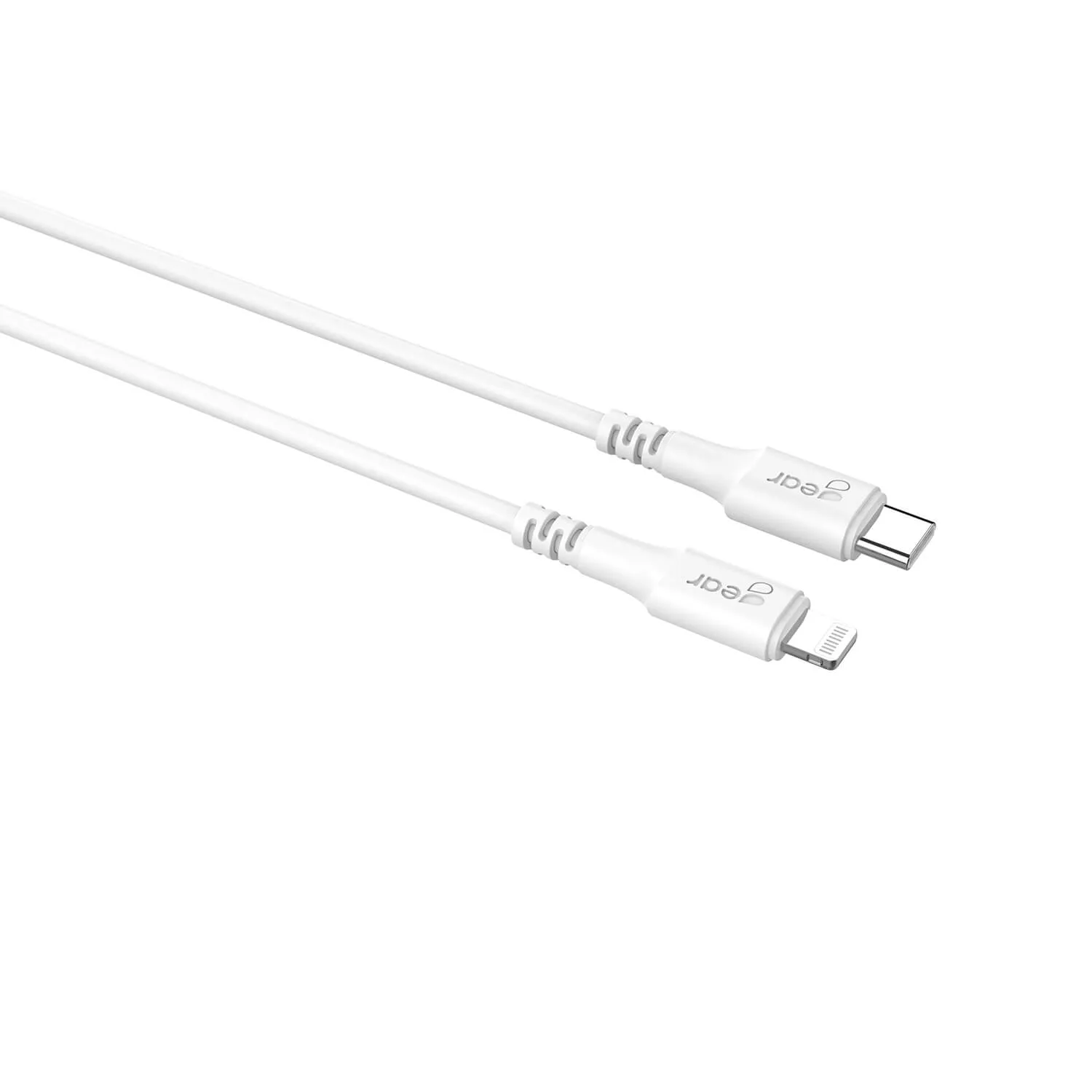 GEAR 665103 USB-C to Lightning cable, 1 m, White