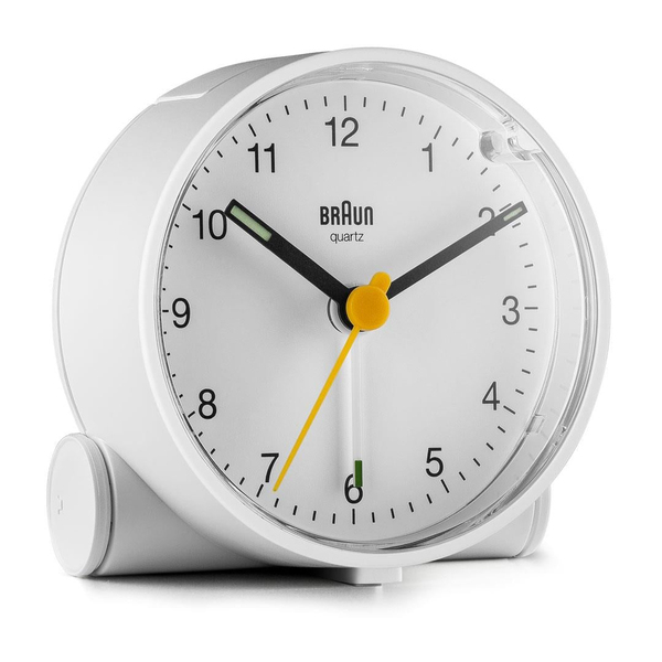 Braun BC 01 W kvartsiherätyskello valkoinen