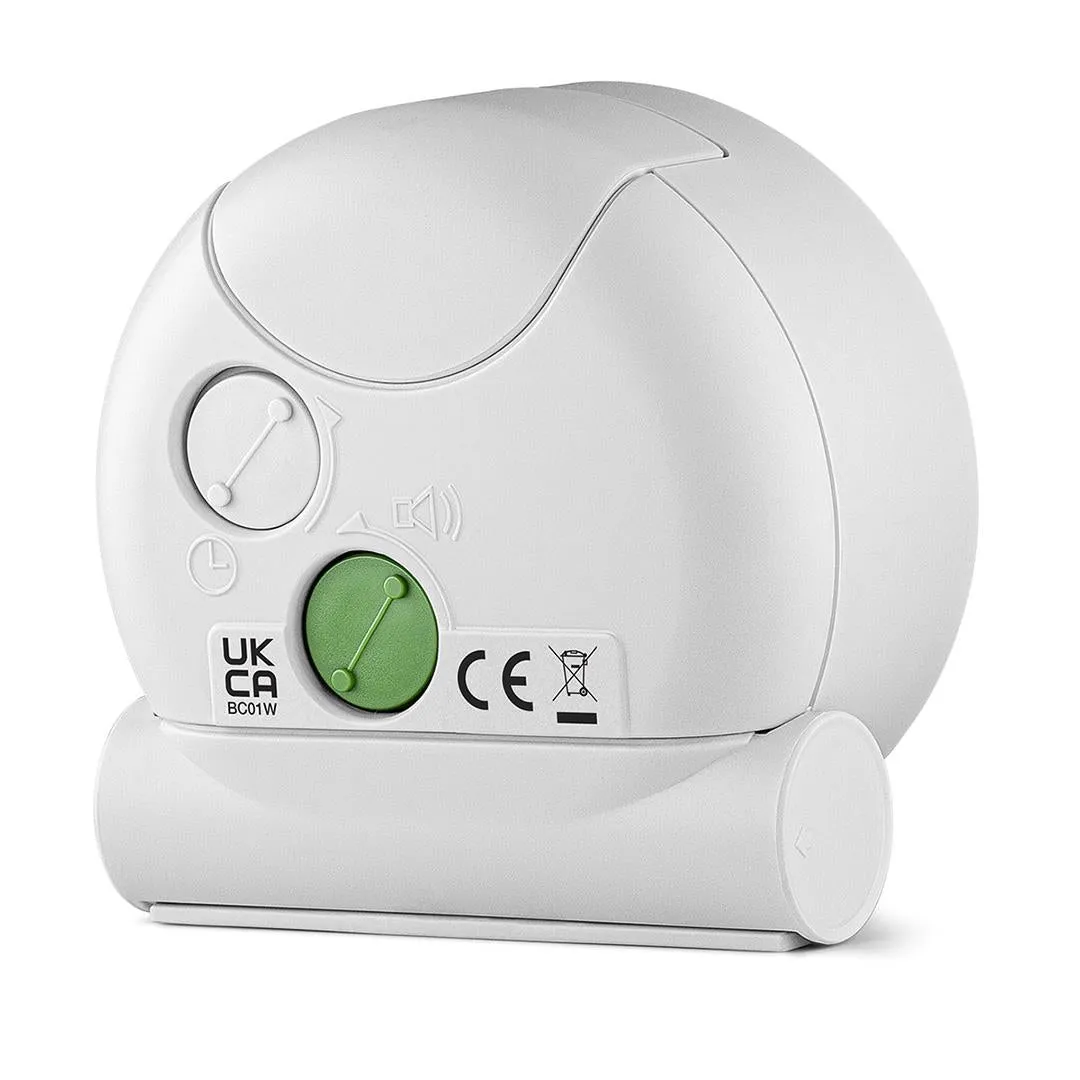 Braun BC 01 W quartz alarm clock white