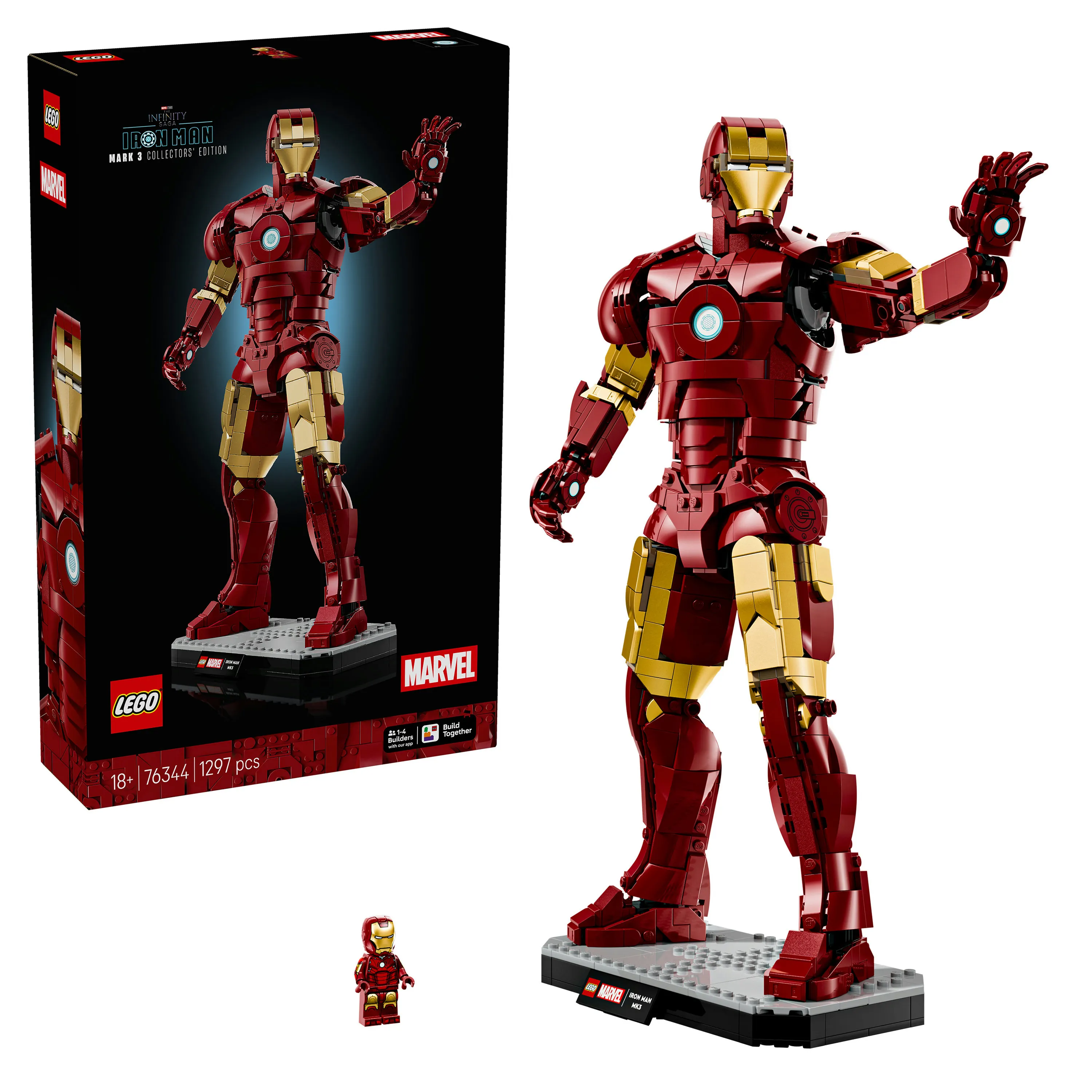 LEGO Super Heroes Marvel Iron Man Mark 3 samlarversion 76344
