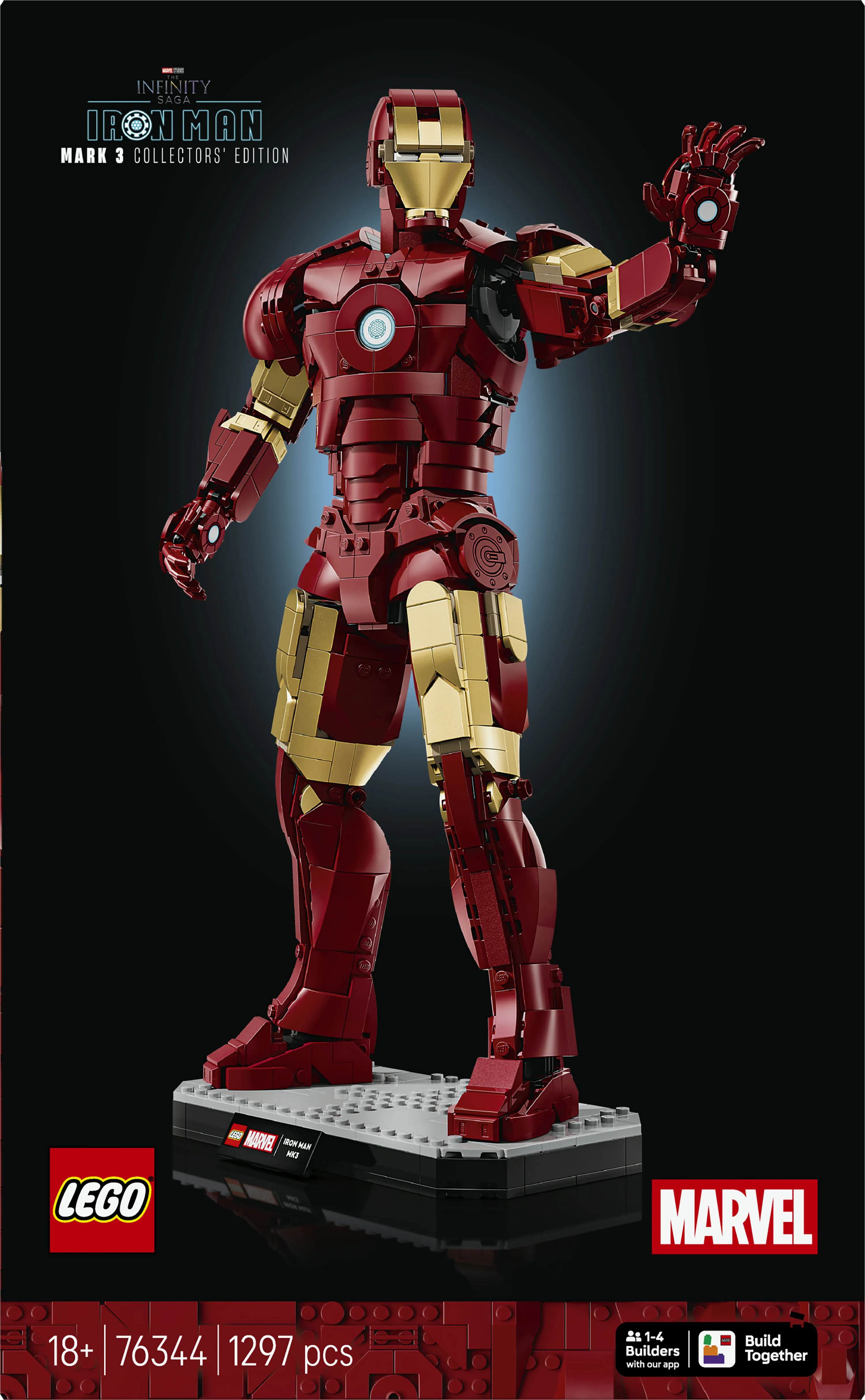 LEGO Super Heroes Marvel Iron Man Mark 3 samlarversion 76344