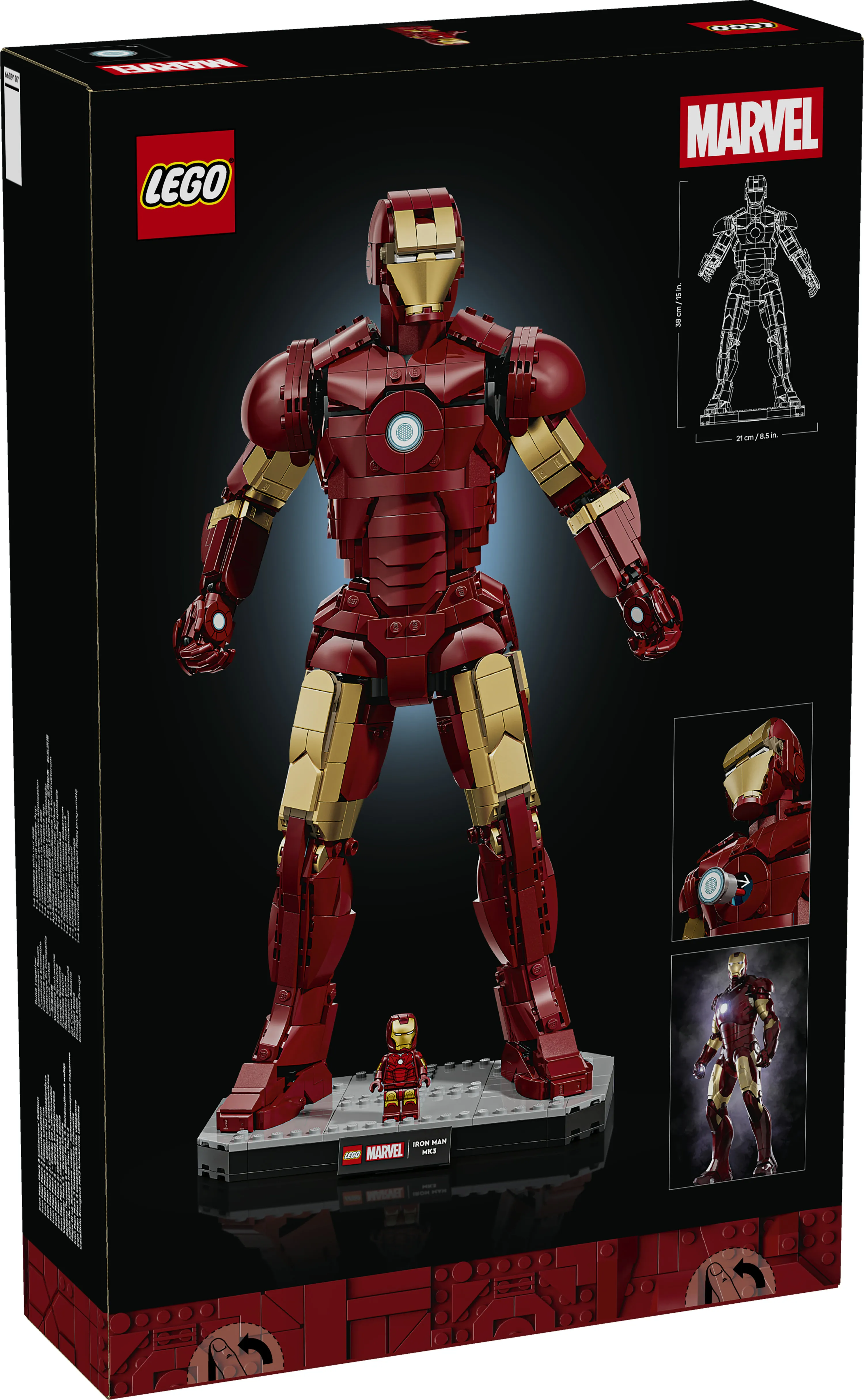 LEGO Super Heroes Marvel Iron Man Mark 3 samlarversion 76344