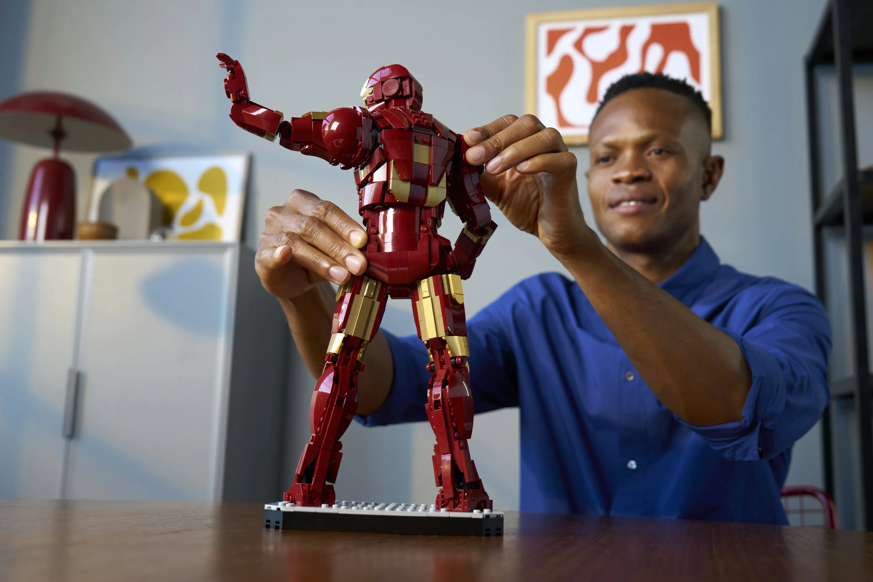 LEGO Super Heroes Marvel Iron Man Mark 3 samlarversion 76344