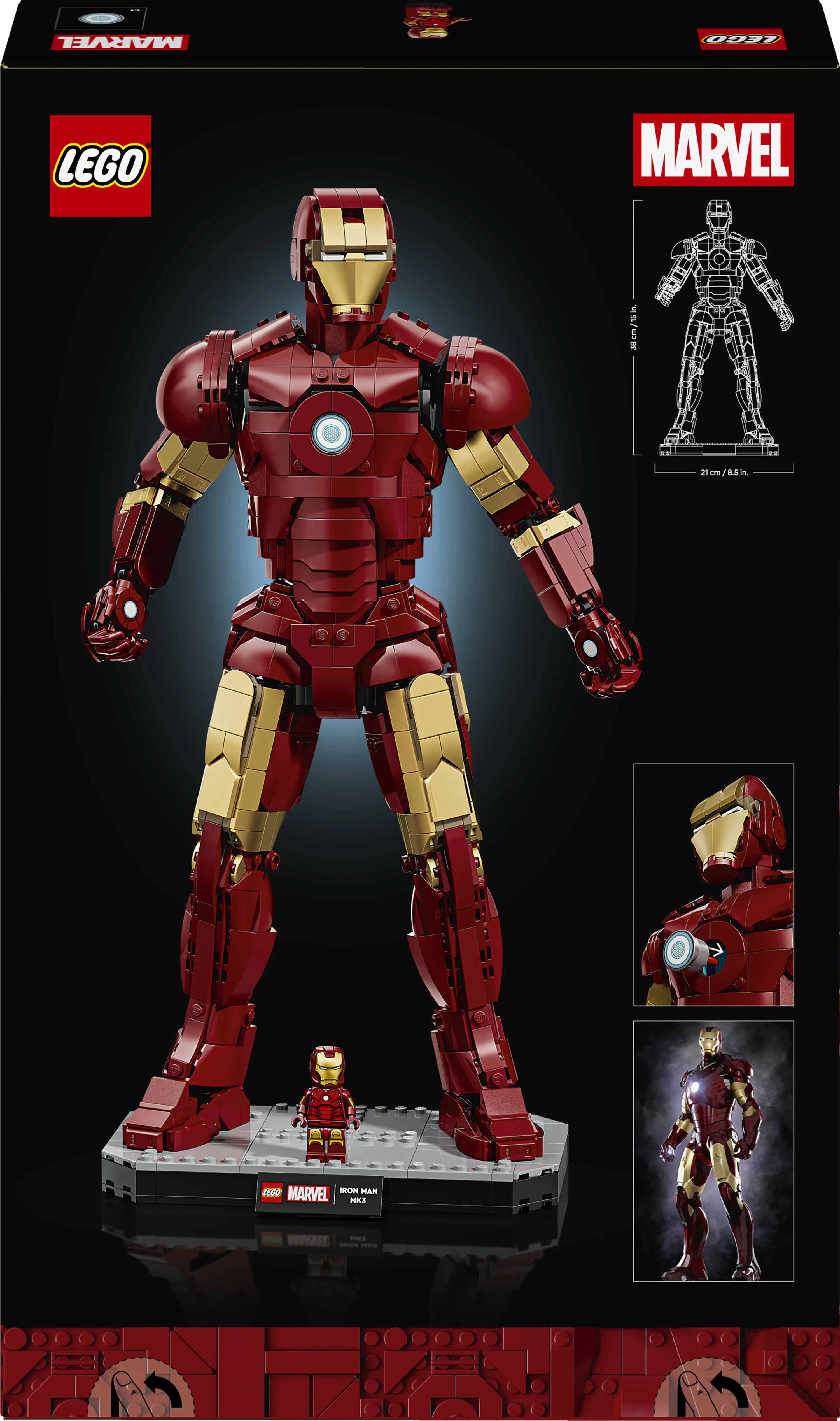 LEGO Super Heroes Marvel Iron Man Mark 3 samlarversion 76344