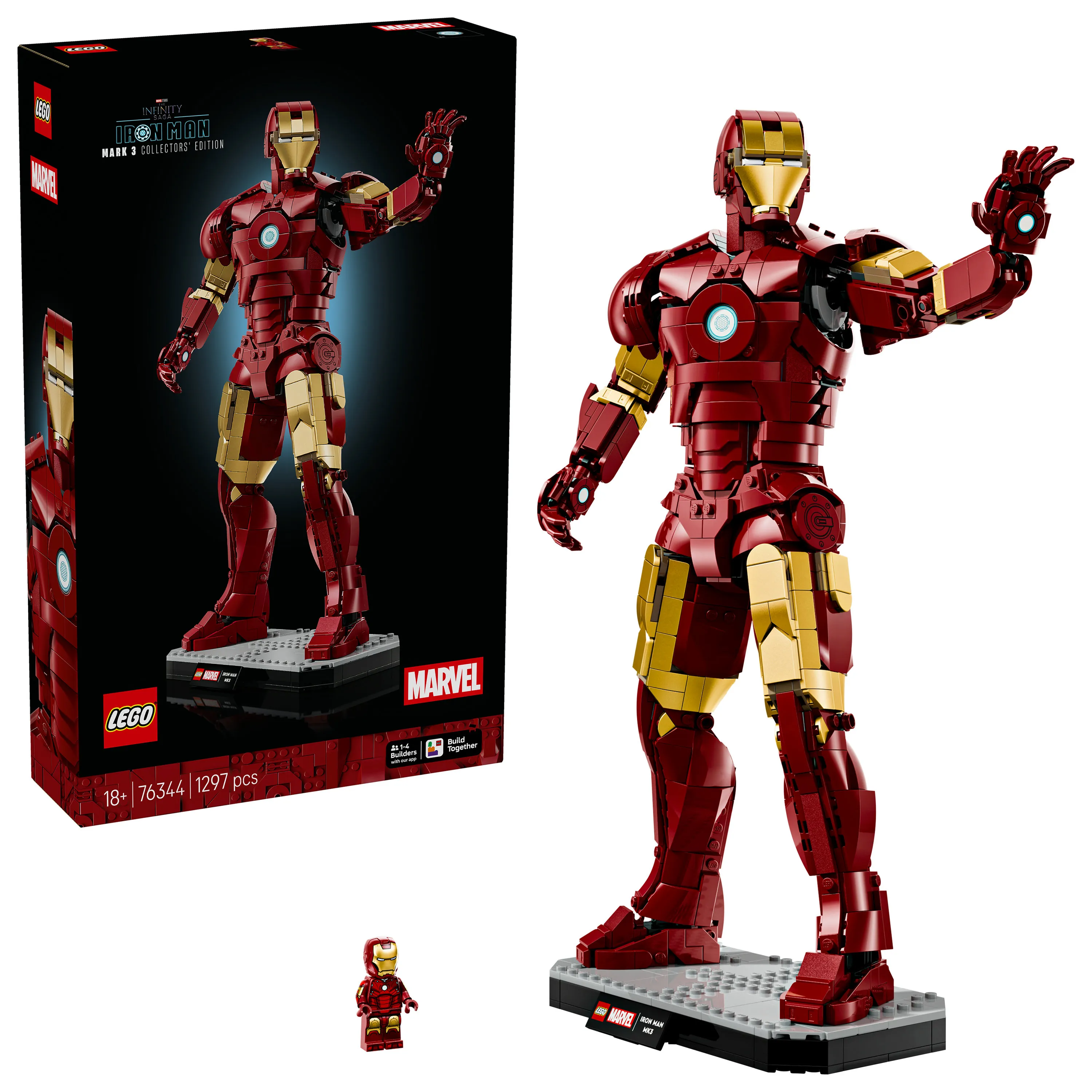 LEGO Super Heroes Marvel Iron Man Mark 3 samlarversion 76344