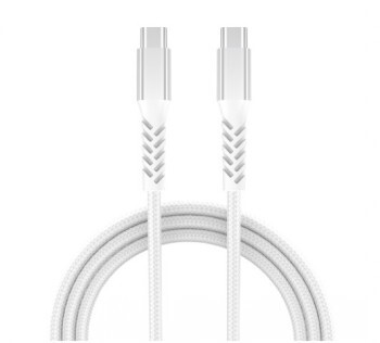Grateq Pro USB-C - USB-C 100W - kabel, 1.5m, Vit