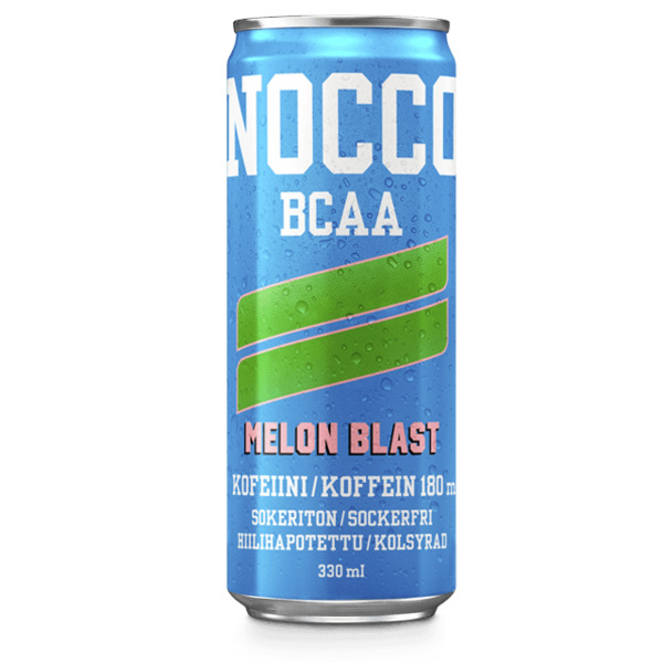Nocco BCAA Melon Blast - energydrink, 330ml 24-pack Nocco BCAA Melon Blast - energydrink, 330ml 24-pack