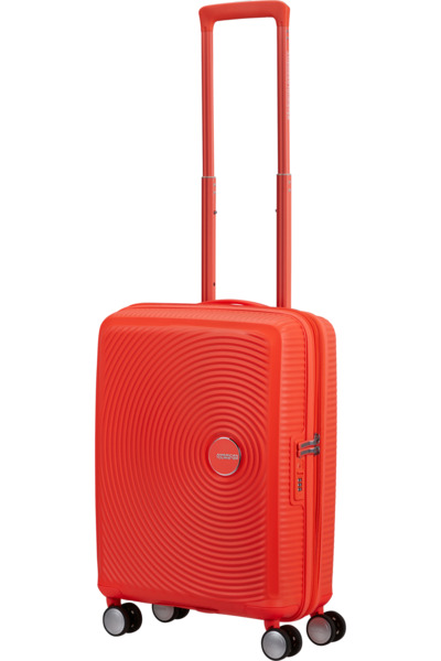 American Tourister Soundbox Spinner 55 cm resv&auml;ska, neonorange