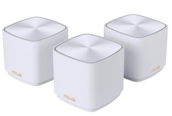 Asus ZenWiFi AX Mini XD4 AX1800, WiFi 6 Mesh system, 3-pack, white