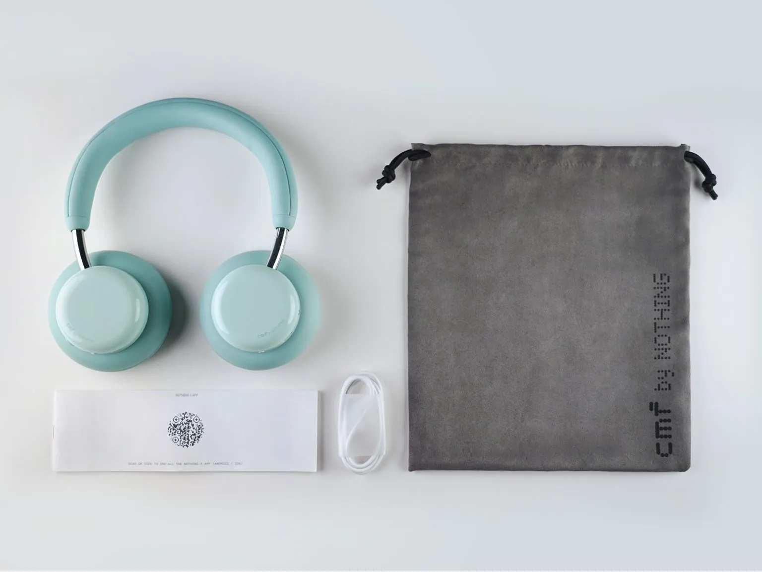 Nothing CMF Headphone Pro Wireless Over-ear Headphones, Light Green