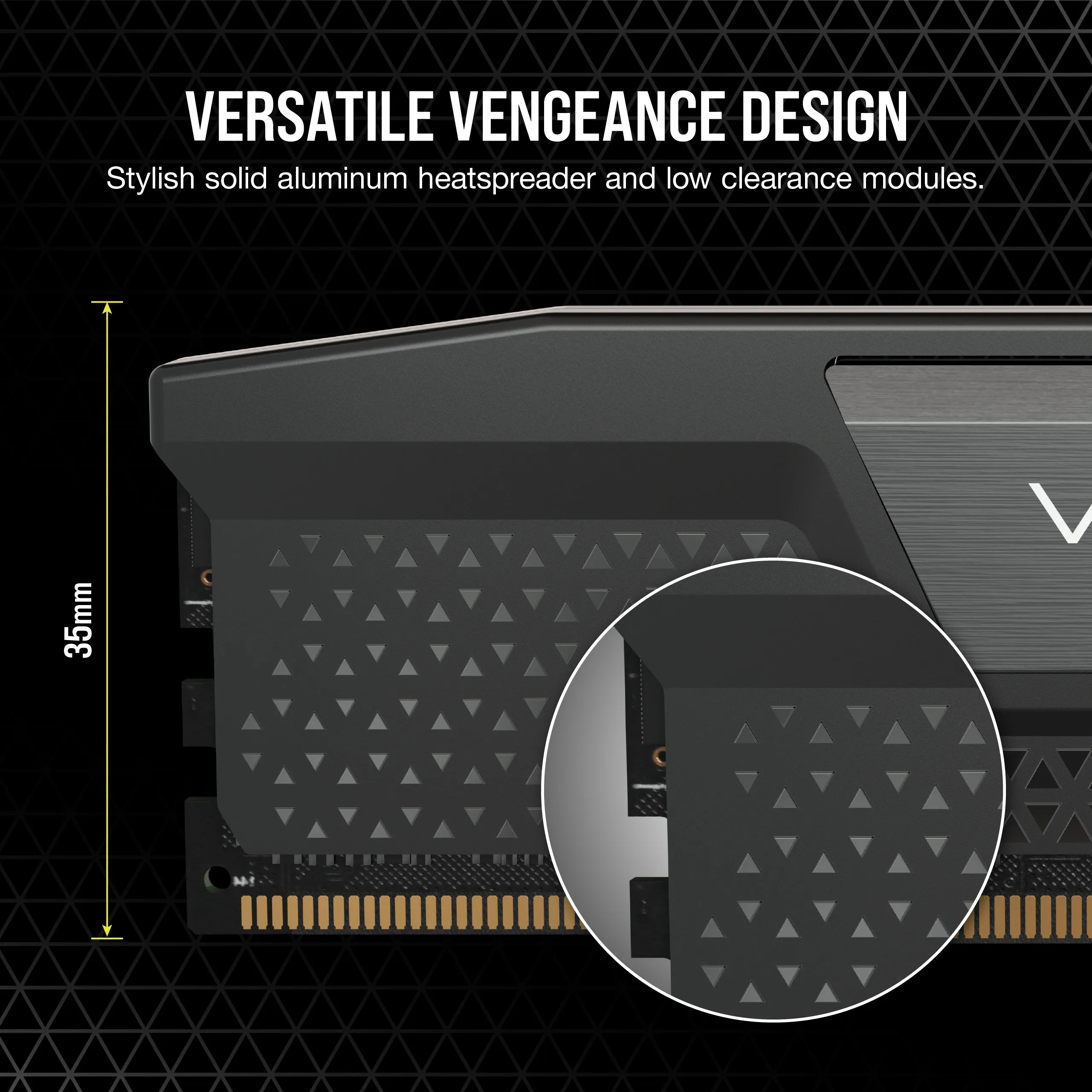 Corsair VENGEANCE 96 Gt (4 x 24 Gt) DDR5 6000 MHz, CL30 -muisti (XMP)